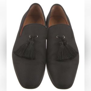 Tassel accent dress loafers. Barely worn.